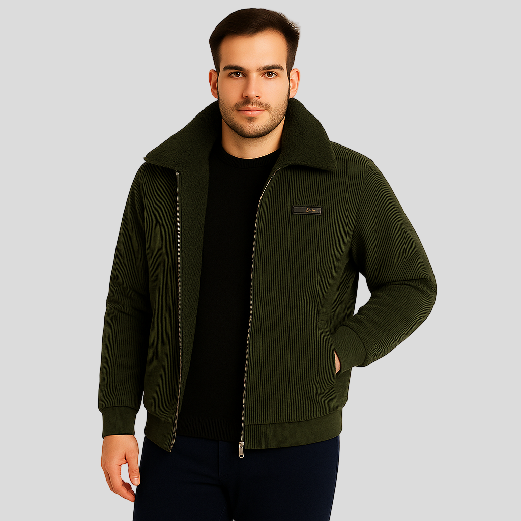 Ralph | Herren Cordjacke – Zeitlose warme Winterjacke