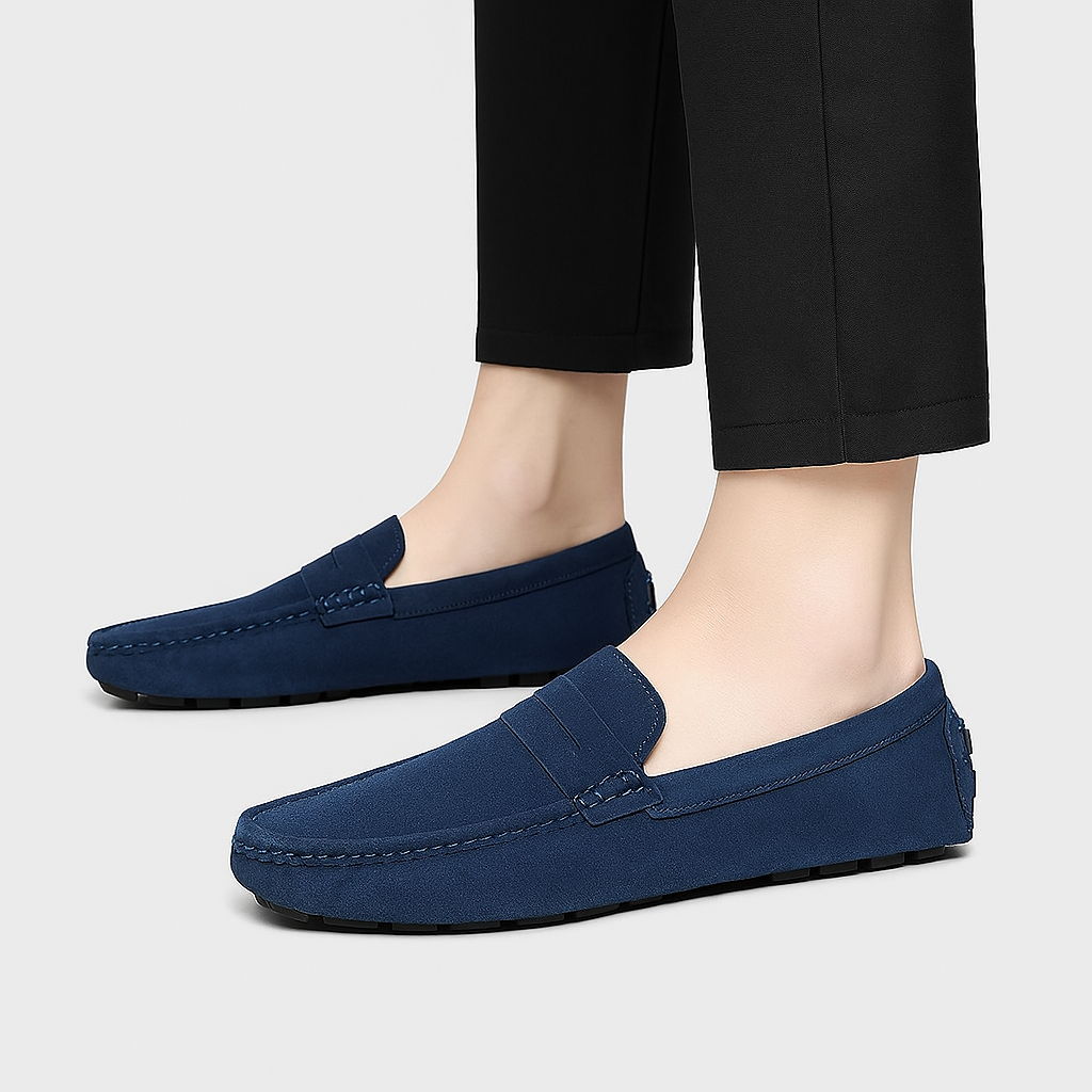 Herren Jersey Slipper – Business Slip-On Schuhe
