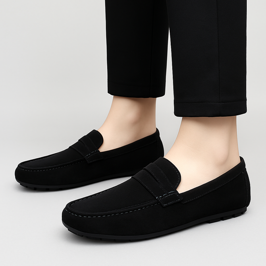 Herren Jersey Slipper – Business Slip-On Schuhe