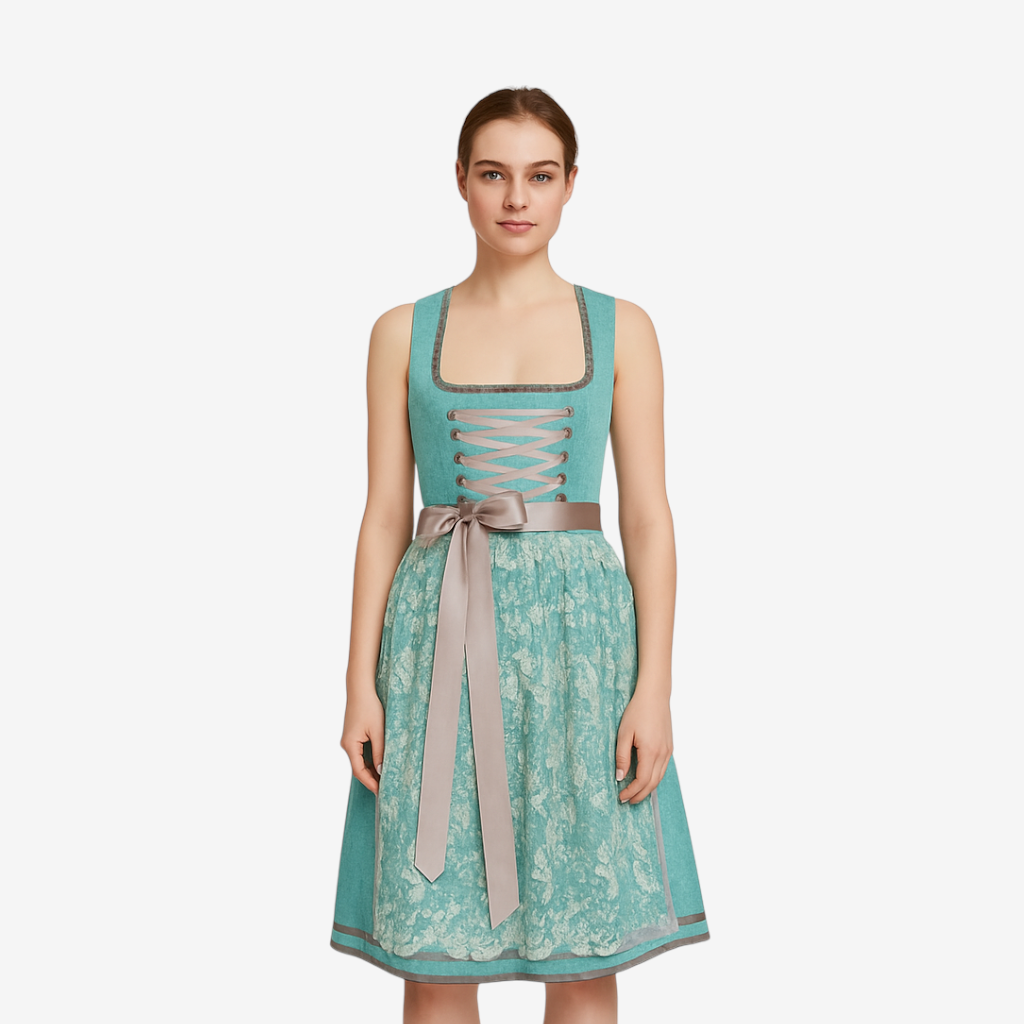 Dirndl für Damen mit Schnürung