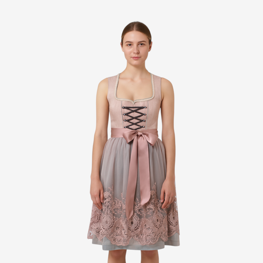 Dirndl für Damen mit Schnürung