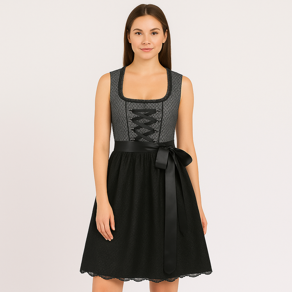 Dirndl für Damen mit Schnürung