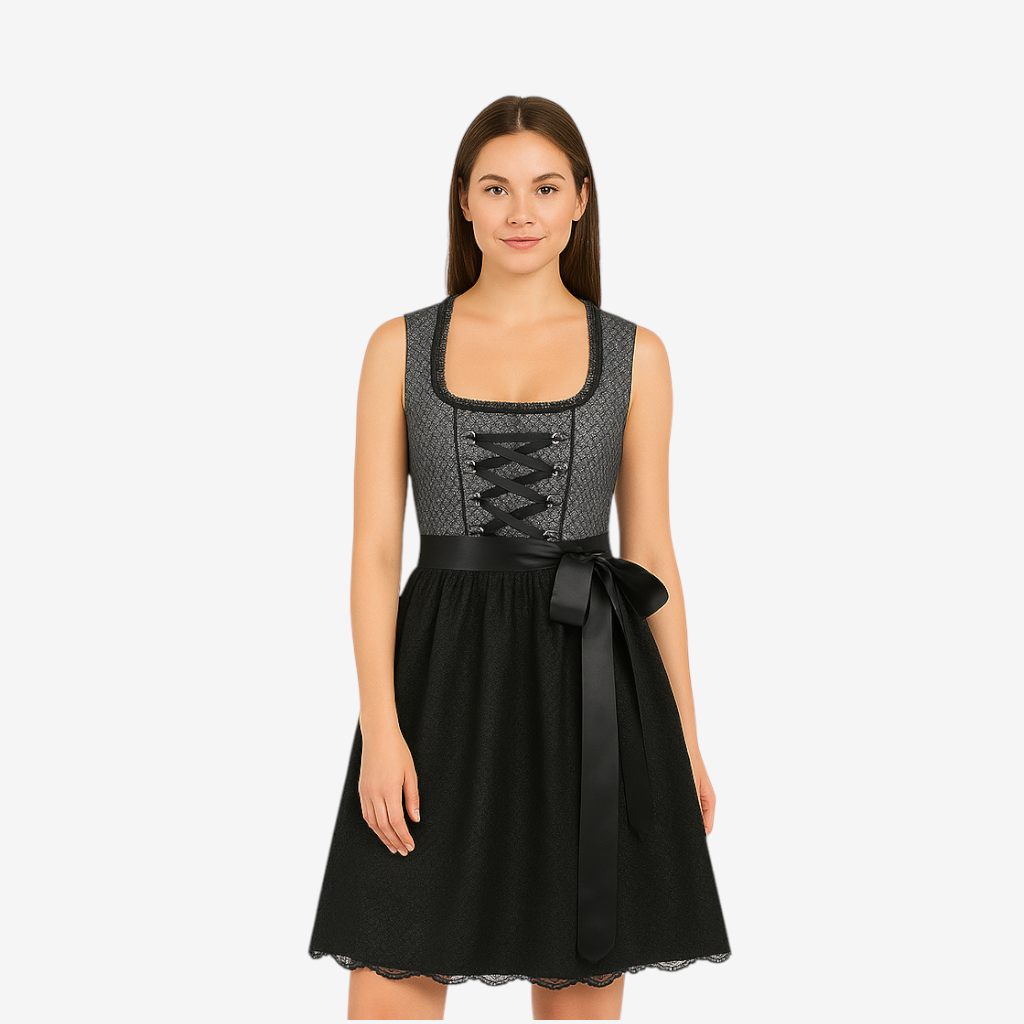 Dirndl für Damen mit Schnürung