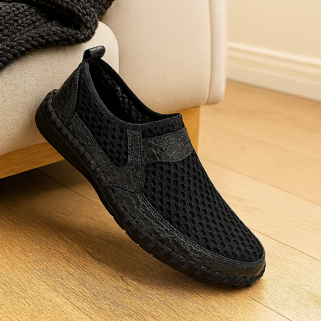 Herren Slipper – Outdoor Slip-On Schuhe mit Gummisohle