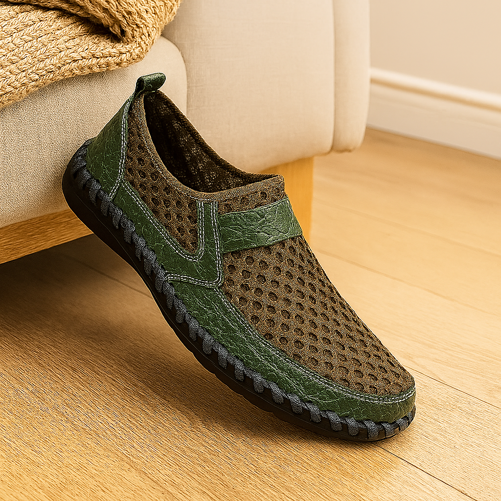 Herren Slipper – Outdoor Slip-On Schuhe mit Gummisohle