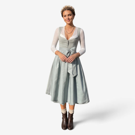 Dirndl-Kleid für Damen im eleganten Stil mit Schleife