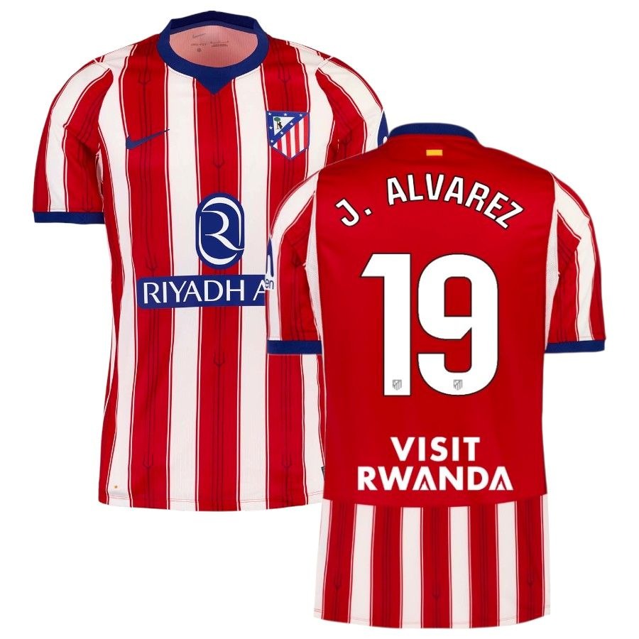 Atlético Madrid Home Shirt Alvarez for Men 2026/27