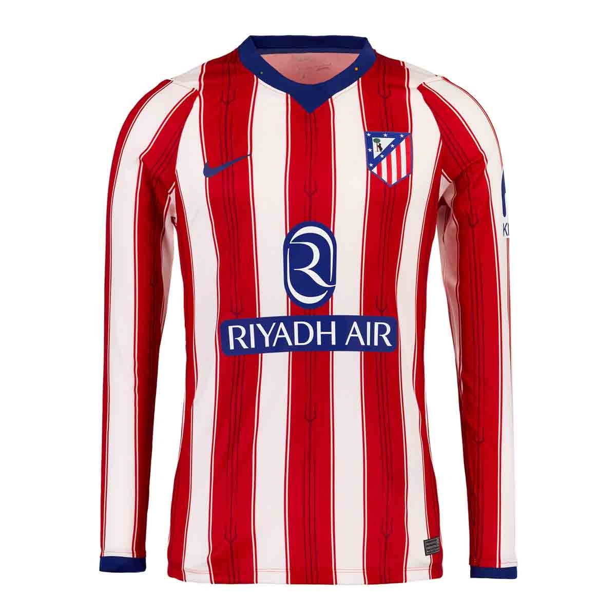 Atlético Madrid Men's Home Shirt 2026/27 - Long Sleeve