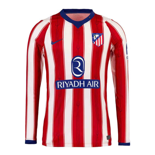 Atlético Madrid Men's Home Shirt 2026/27 - Long Sleeve