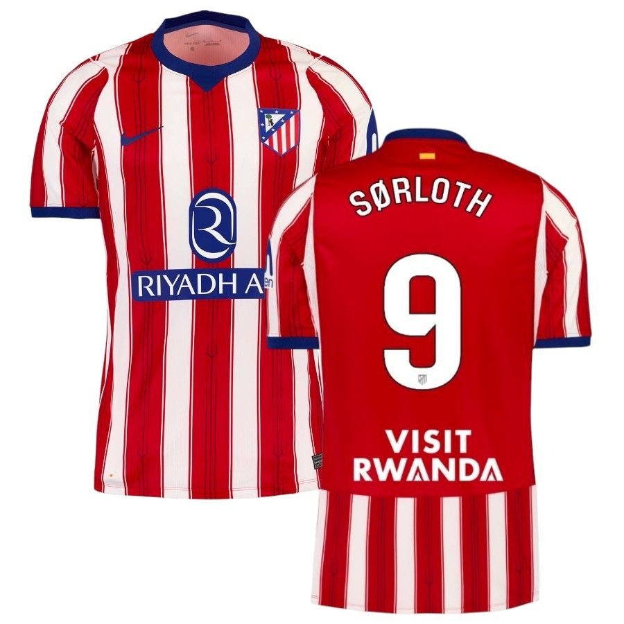 Atlético Madrid thuisshirt Sorloth voor heren 2026/27