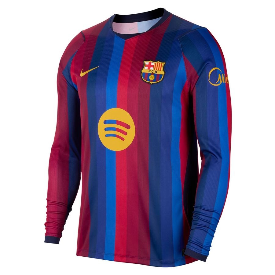FC Barcelona home jersey for men 2026/27 – long sleeve