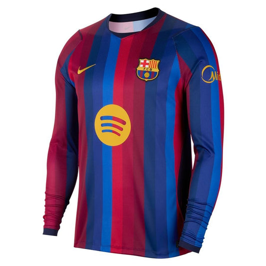 FC Barcelona home jersey for men 2026/27 – long sleeve