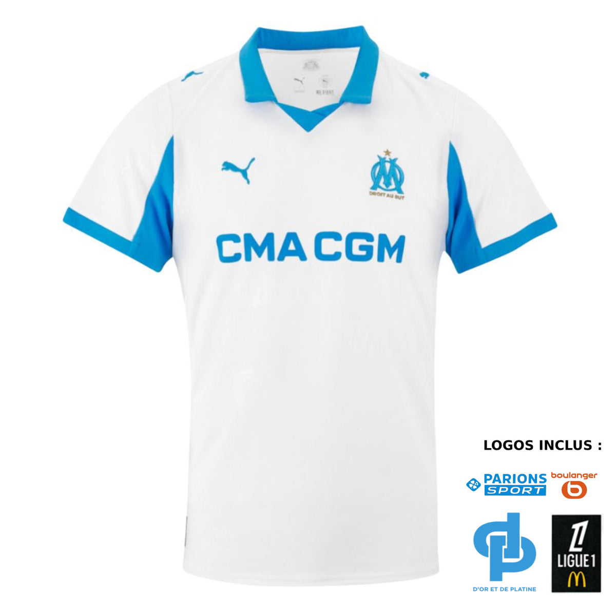 Olympique Marseille – Thuisshirt – 2025/26 – Heren – Speciale editie