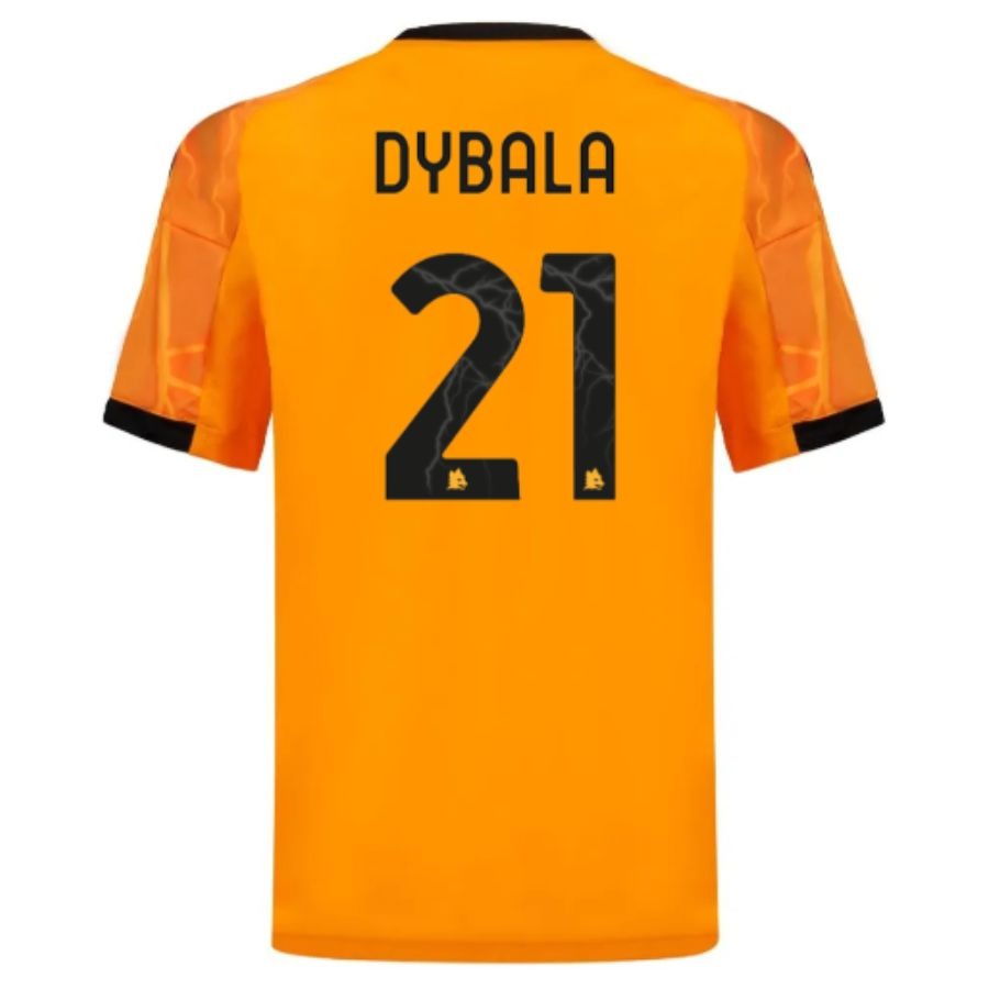 Conjunto de camiseta visitante de la AS Roma Dybala para niño 2025/26