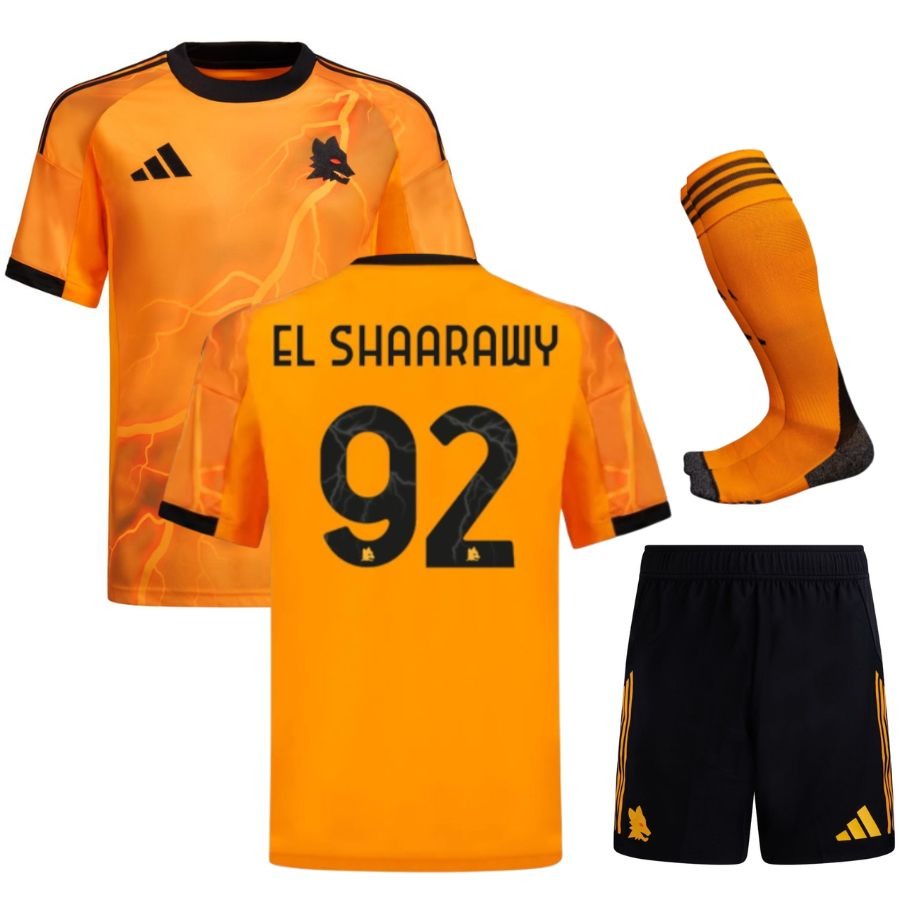 AS Roma uitshirtset El Shaarawy voor kinderen 2025/26