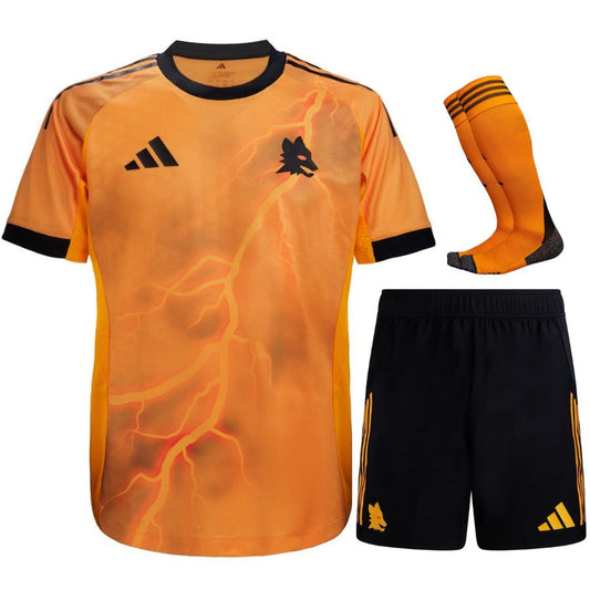 AS Roma Kids' Away Jersey Set 2025/26