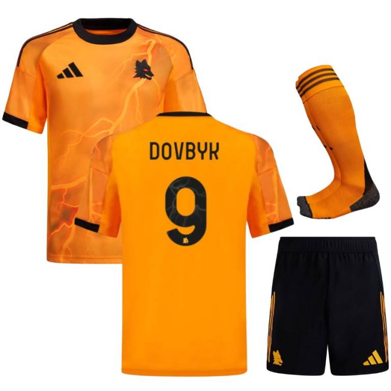 AS Roma-uitshirtset voor kinderen 2025/26