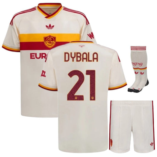 AS Roma away jersey set Dybala for children 2026/27