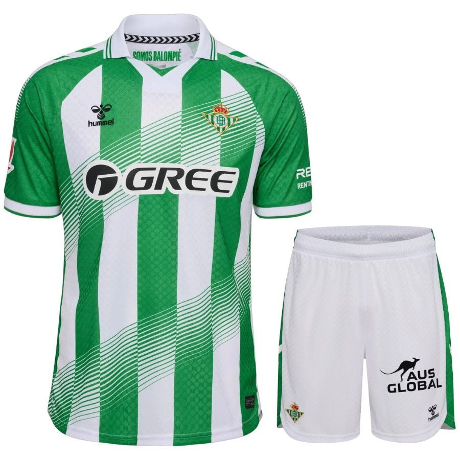Betis Sevilla Home Shirt Set Abde for Kids 2026/27