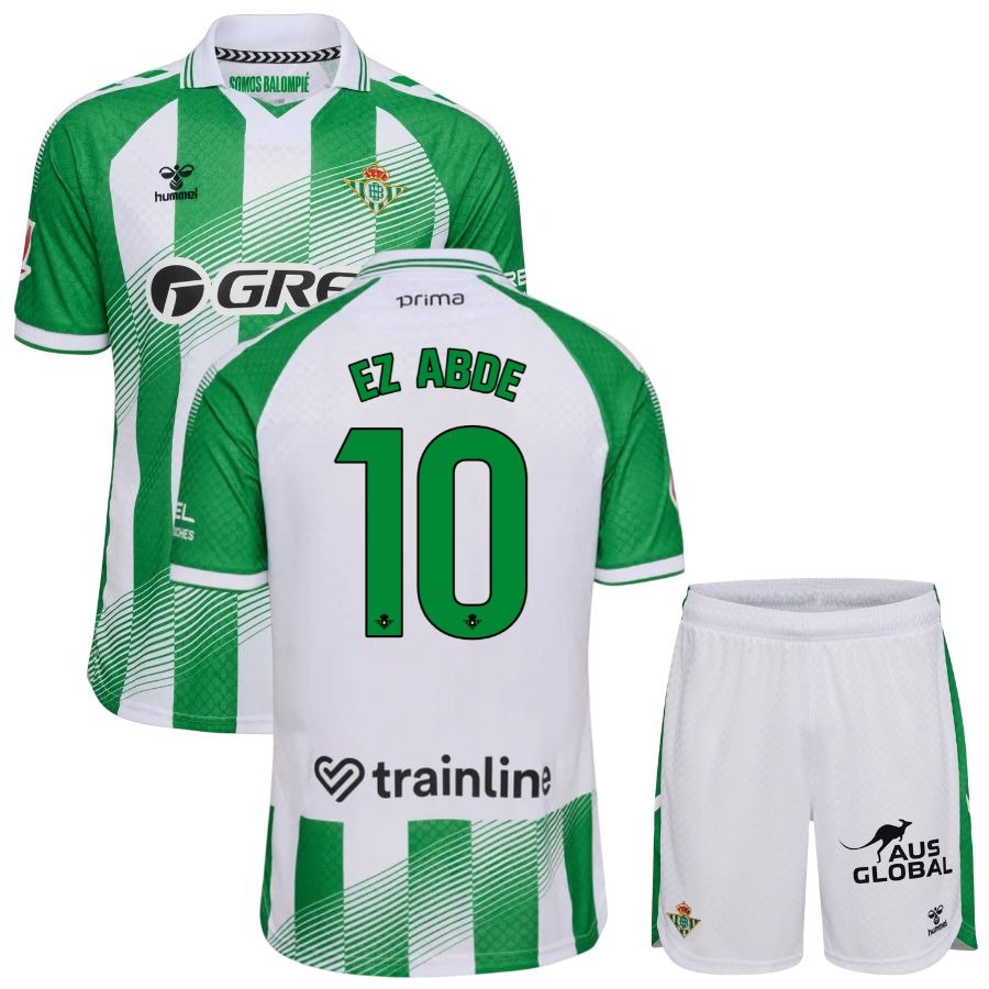 Betis Sevilla Home Shirt Set Abde for Kids 2026/27