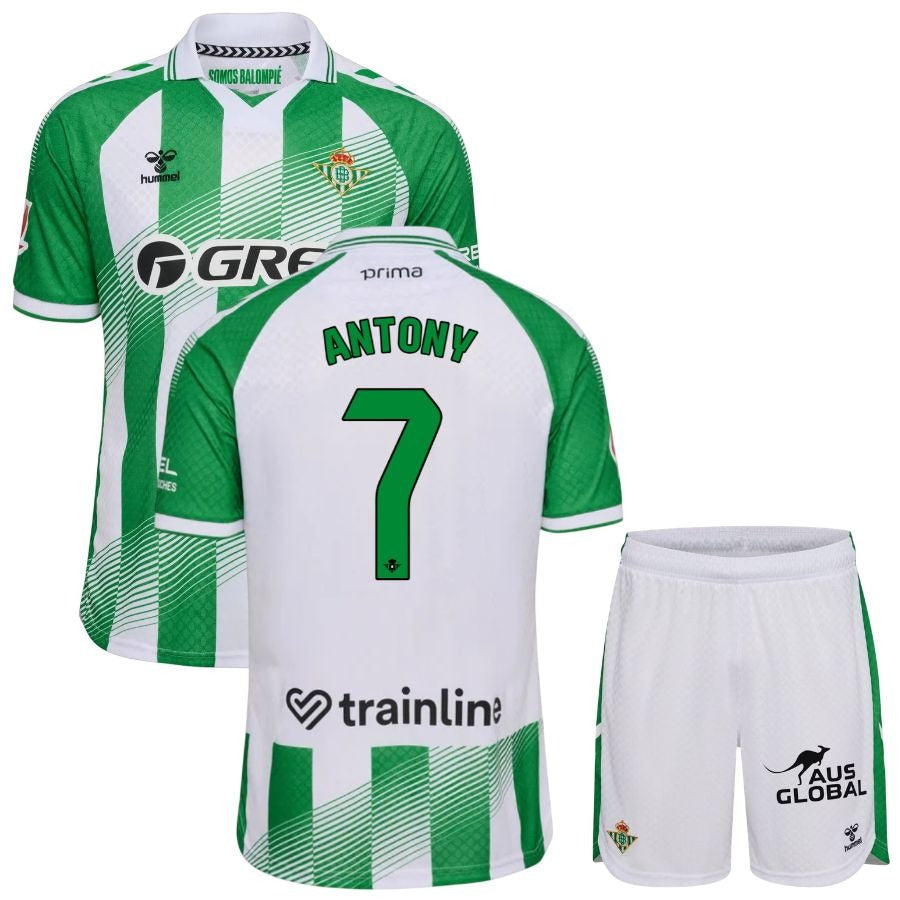 Betis Sevilla Home Shirt Set Antony for Kids 2026/27
