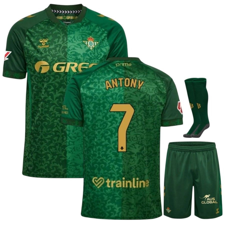 Betis Sevilla uitshirtset Antony voor kinderen 2026/27