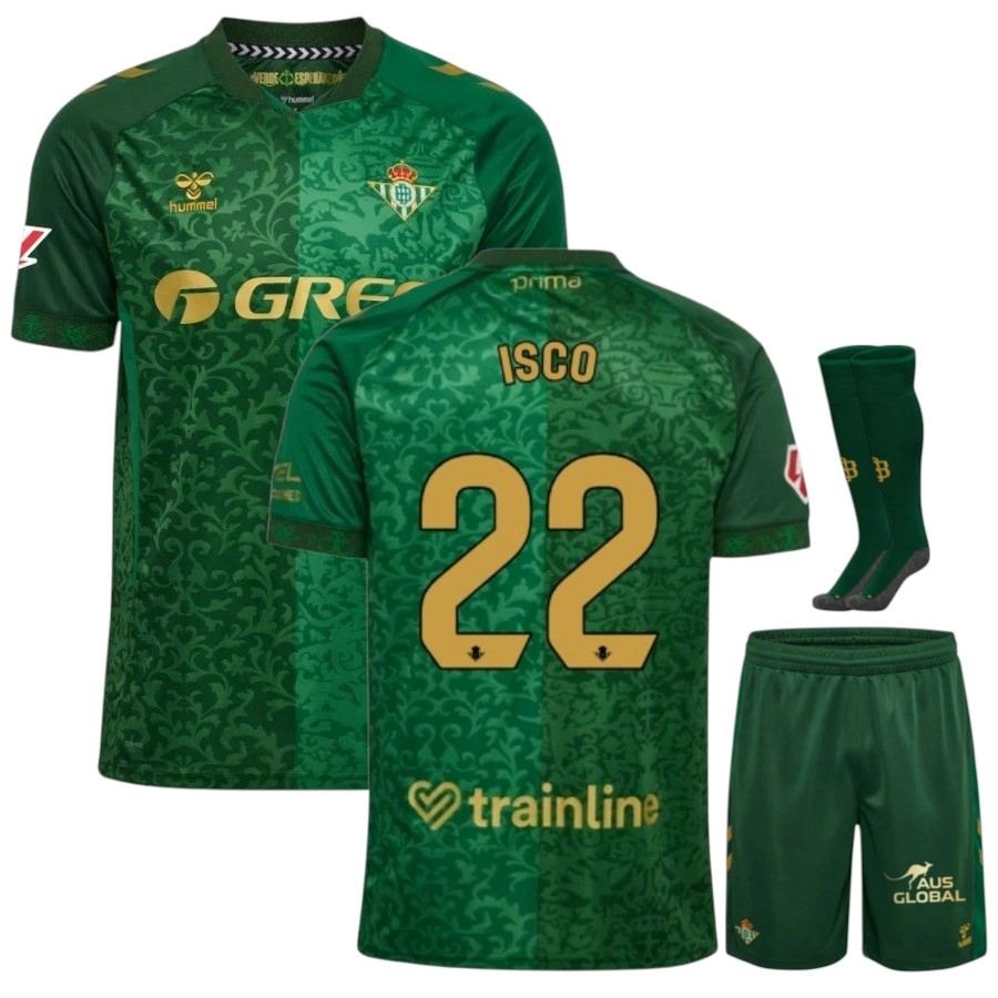 Betis Sevilla Away Shirt Set Isco for Kids 2026/27