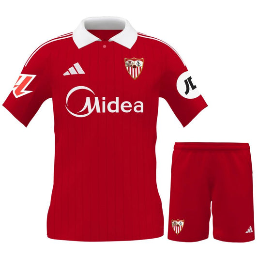 Completo da trasferta per bambini del Siviglia FC 2025/26