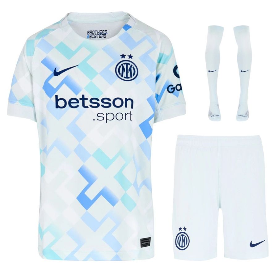 Inter Milan Kids' Away Jersey Set 2025/26