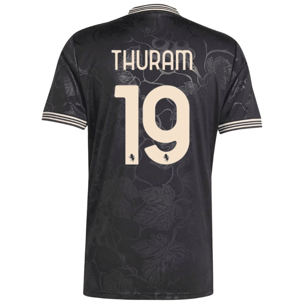 Conjunto de tercera equipación de la Juventus Thuram para niño 2025/26