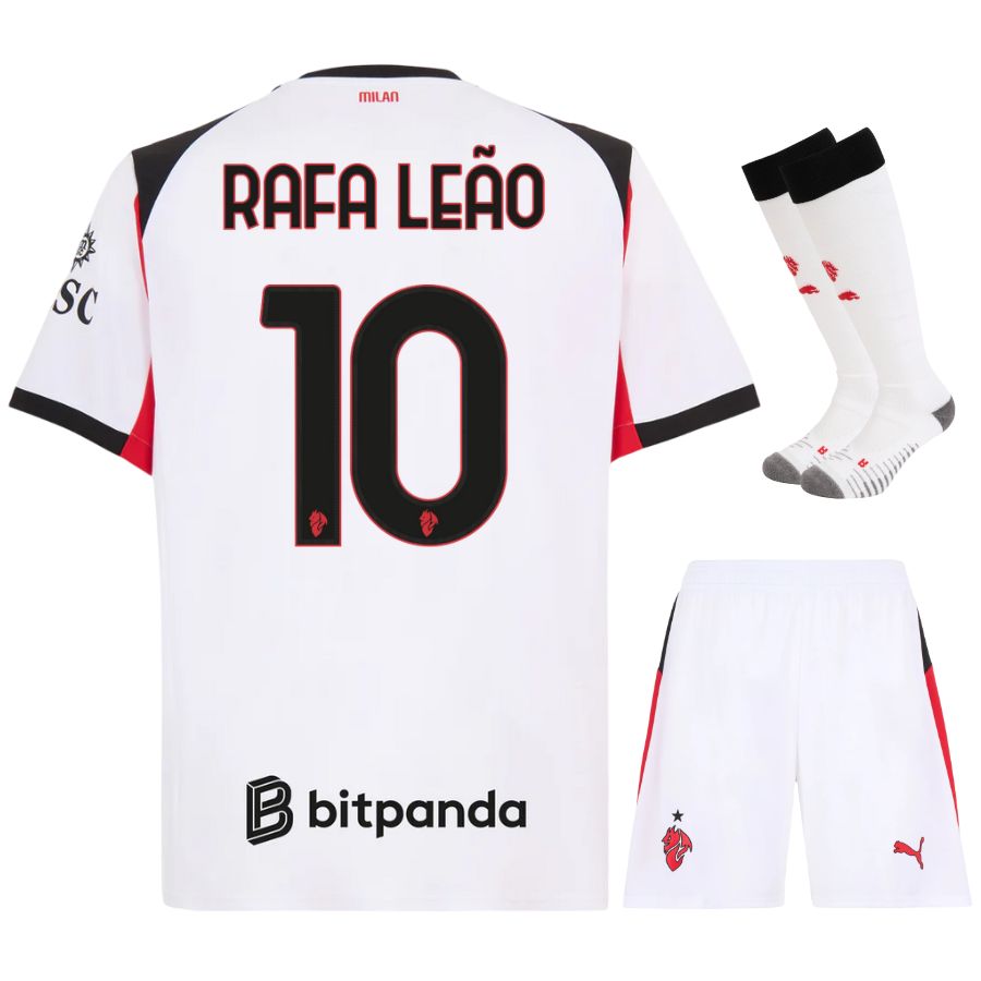 Completo da trasferta AC Milan per bambino 2025/26