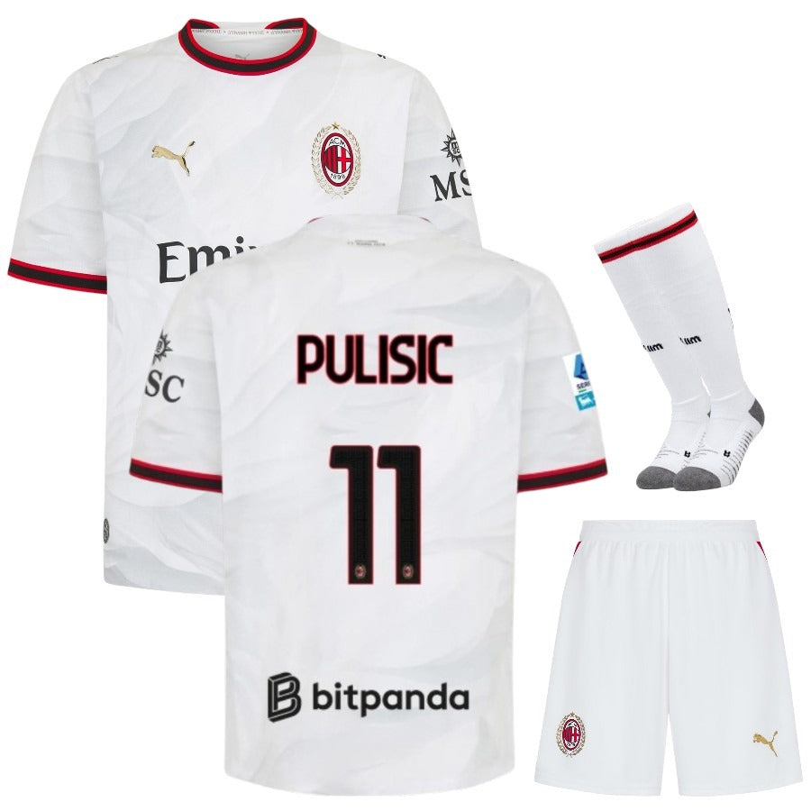 Conjunto de camiseta visitante del AC Milan para niño 2026/27