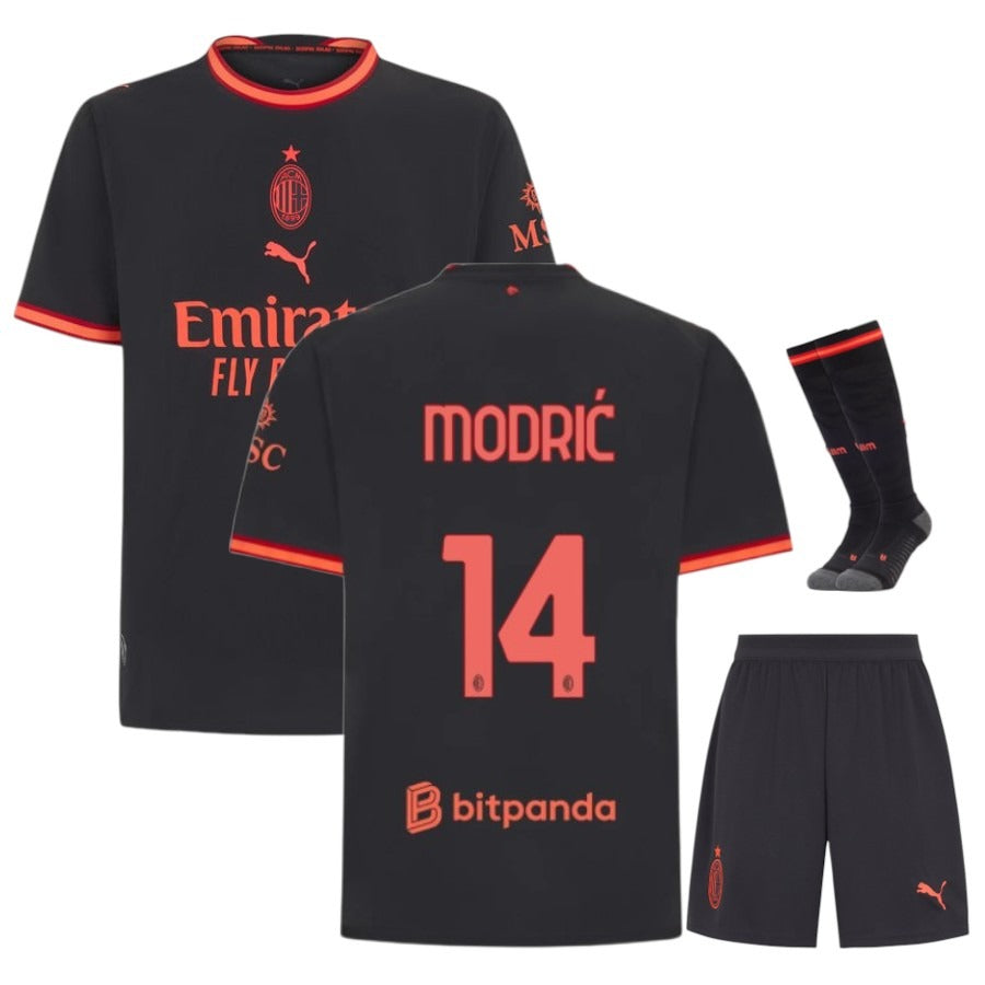 AC Milan Third Modric Jersey Set for Kids 2026/27