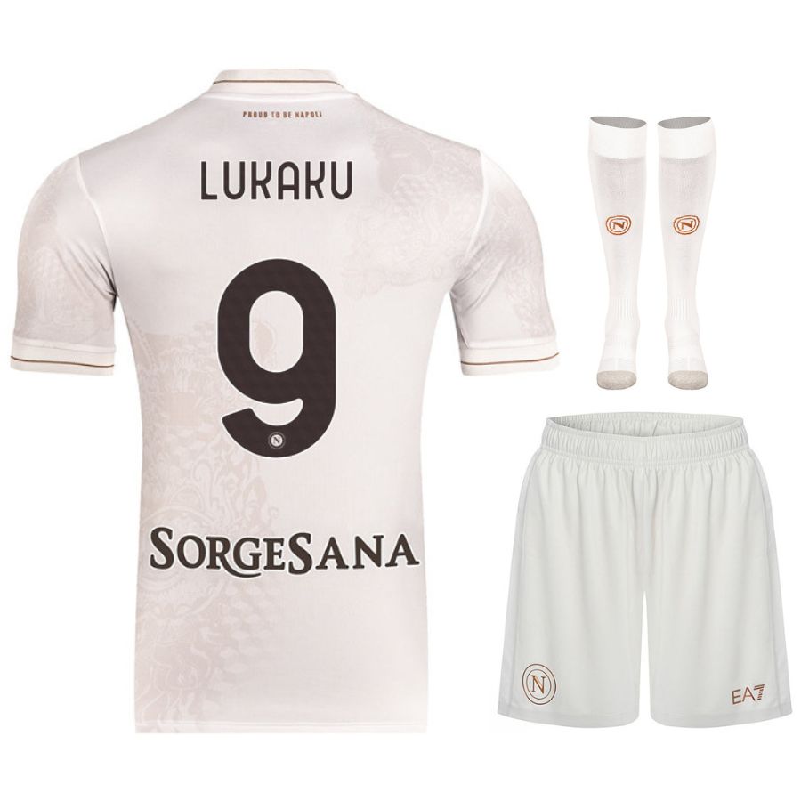 SSC Napoli Away Shirt Set for Kids 2025/26