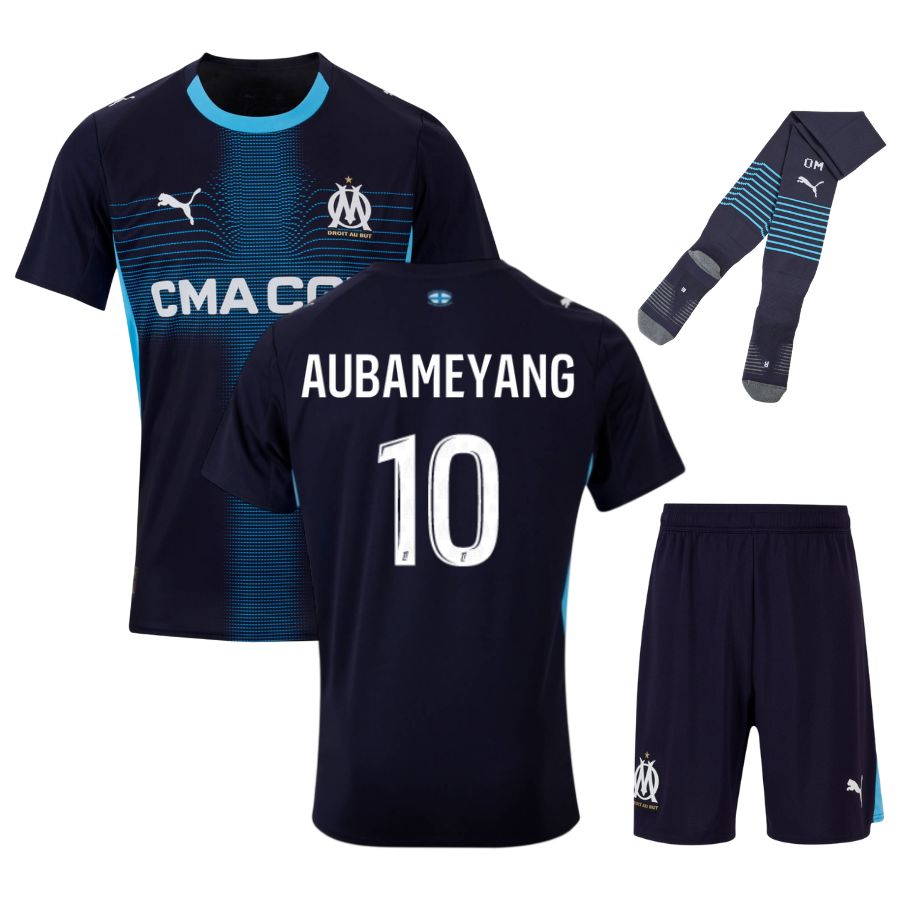 Olympique Marseille – Auswärtstrikotset – 2025/26 – Kinder