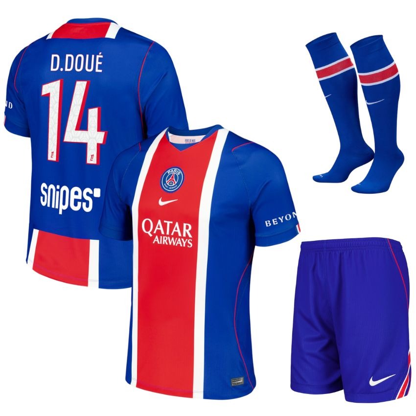 Paris Saint-Germain – Conjunto de camiseta local – 2026/27 – Niño – Doué