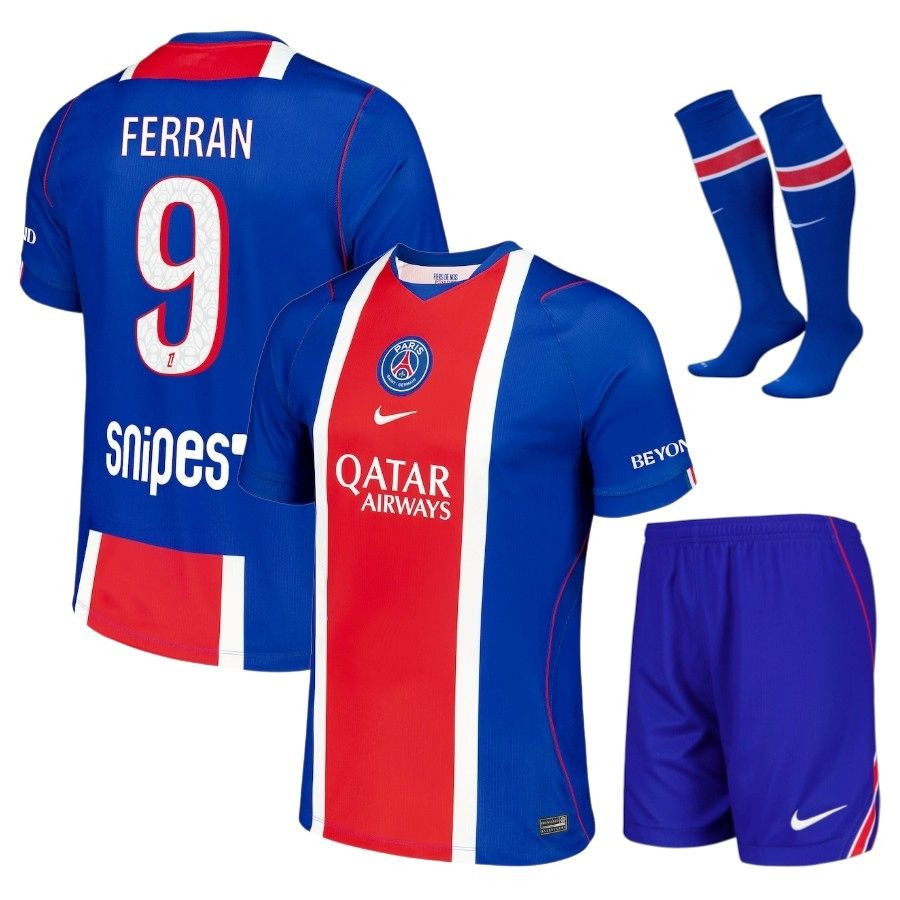 Paris Saint-Germain – Home Kit Set – 2026/27 – Kids – Ferran