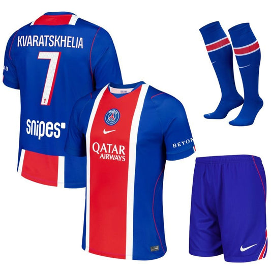 Paris Saint-Germain – Heimtrikotset – 2026/27 – Kinder – Kvaratskhelia
