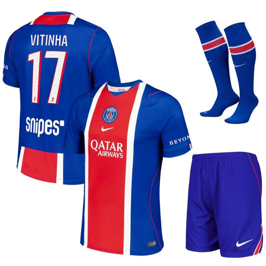 Paris Saint-Germain – Heimtrikotset – 2026/27 – Kinder – Vitinha