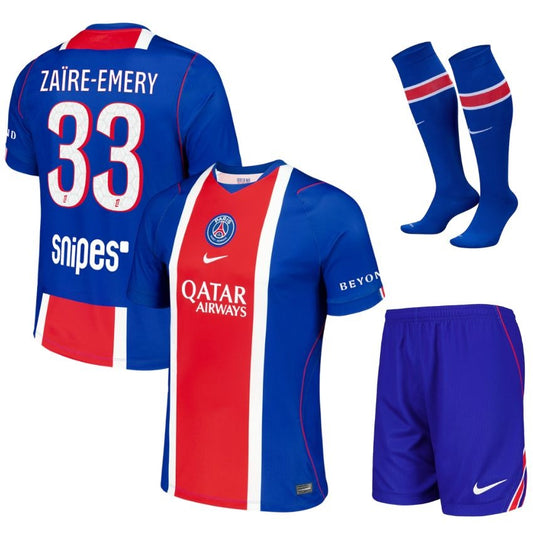 Paris Saint-Germain – Heimtrikotset – 2026/27 – Kinder – Zaïre-Emery