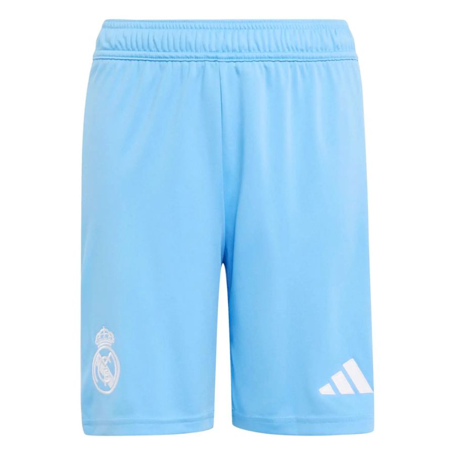 Conjunto de camiseta de portero del Real Madrid para niño 2025/26