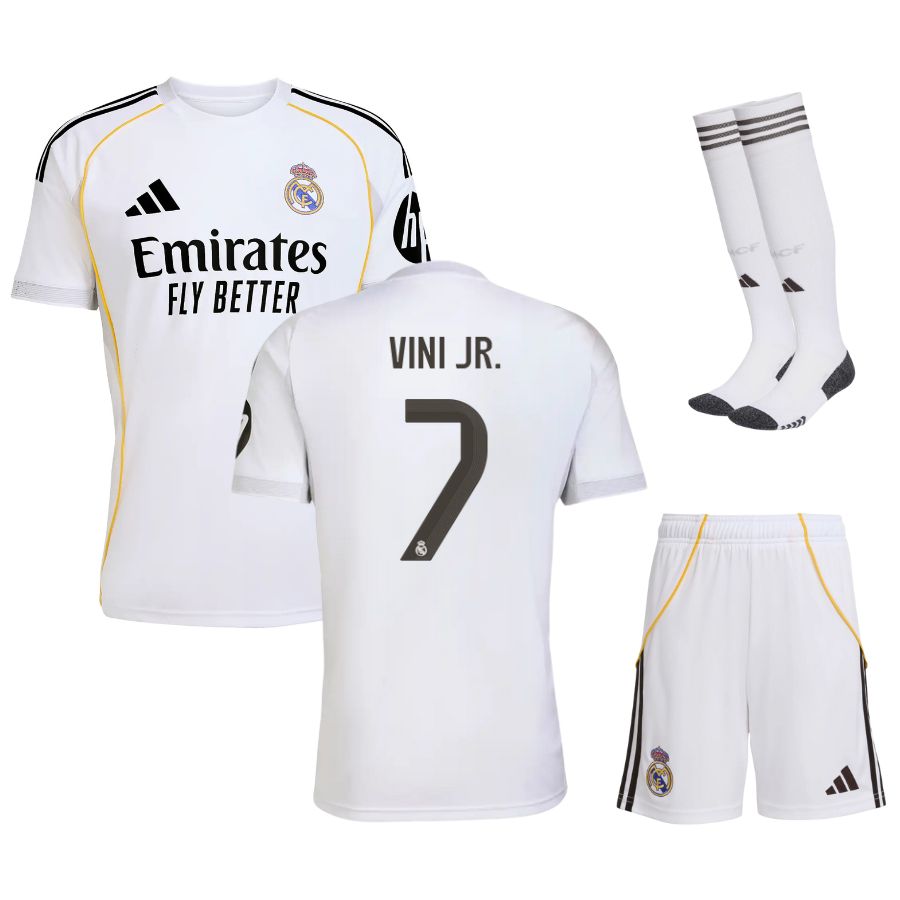 Real Madrid home jersey set for children 2025/26