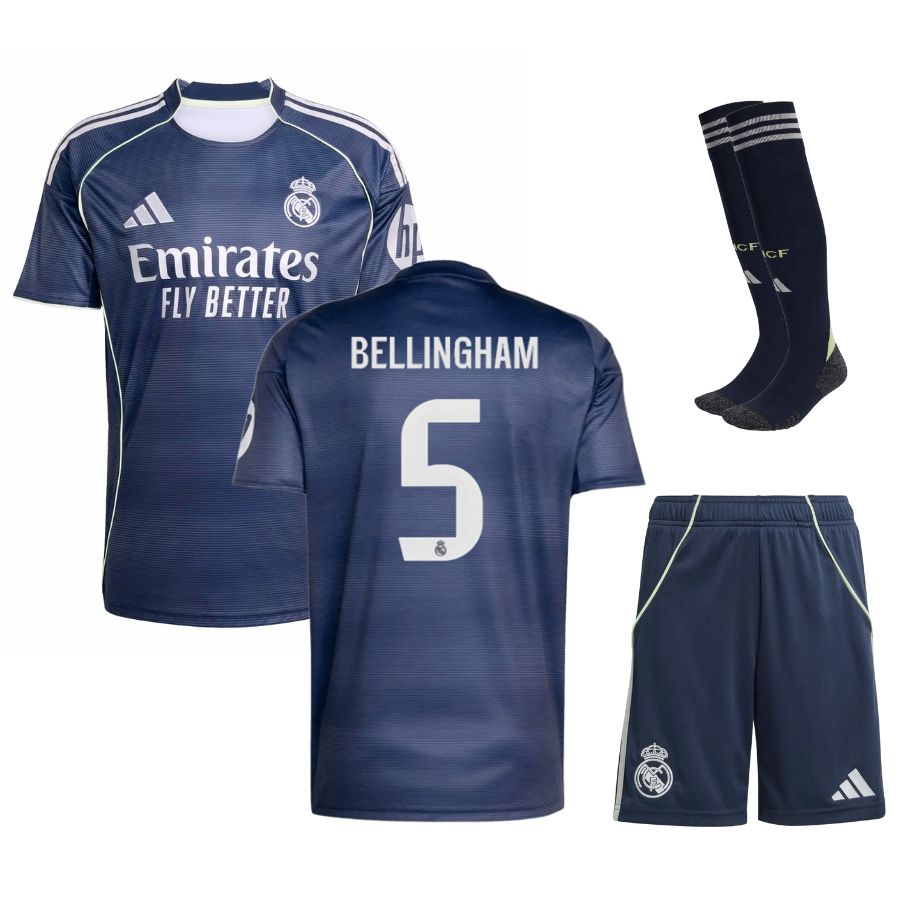 Completo da trasferta per bambini del Real Madrid 2025/26