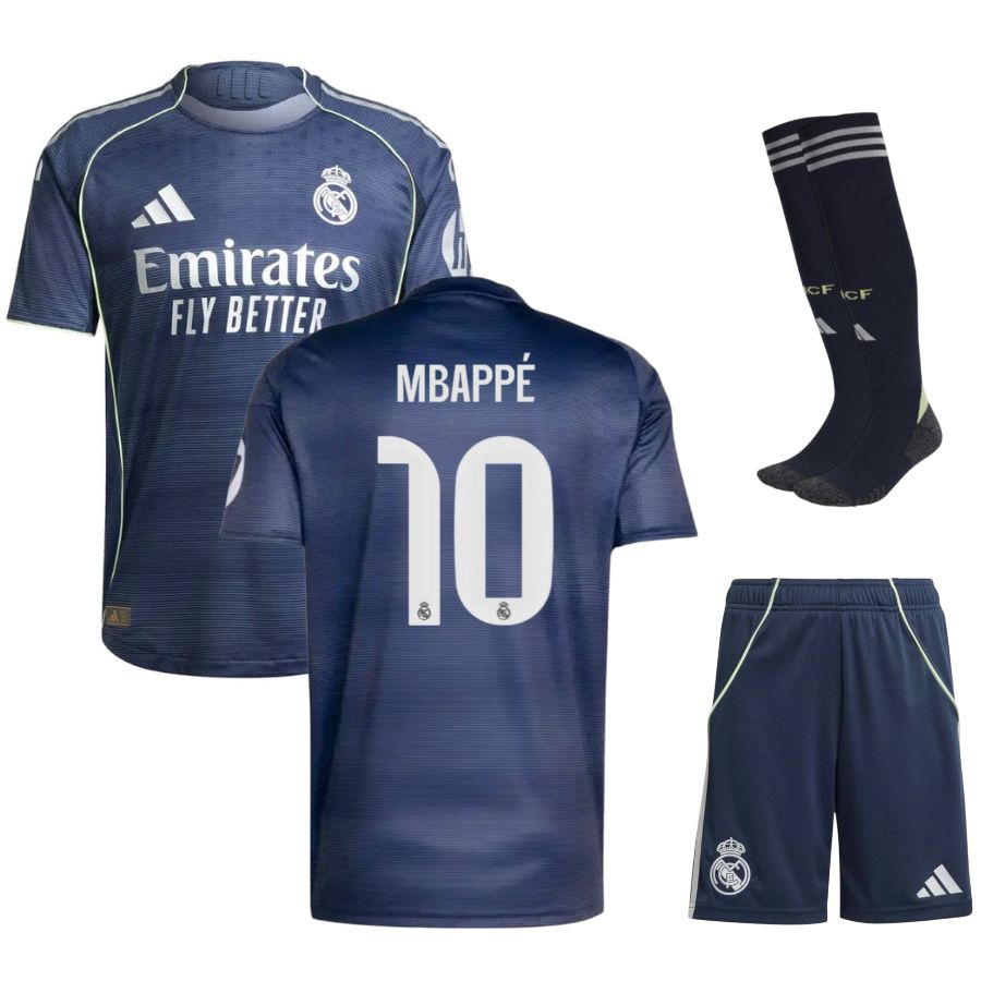 Completo da trasferta per bambini del Real Madrid 2025/26
