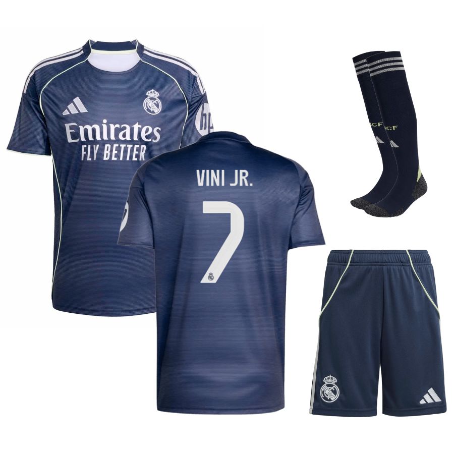 Completo da trasferta per bambini del Real Madrid 2025/26
