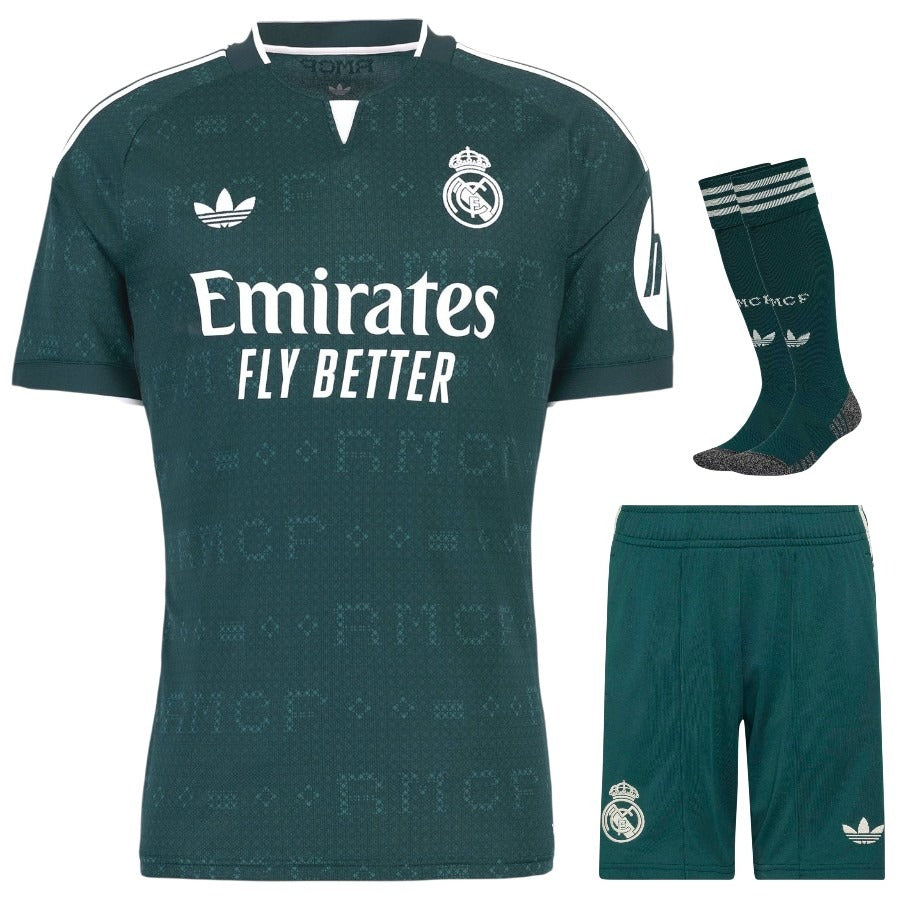 Real Madrid Away Shirt Set Mbappe for Kids 2026/27