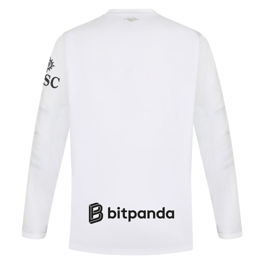Camiseta visitante del AC Milan para hombre 2026/27 - manga larga, blanca