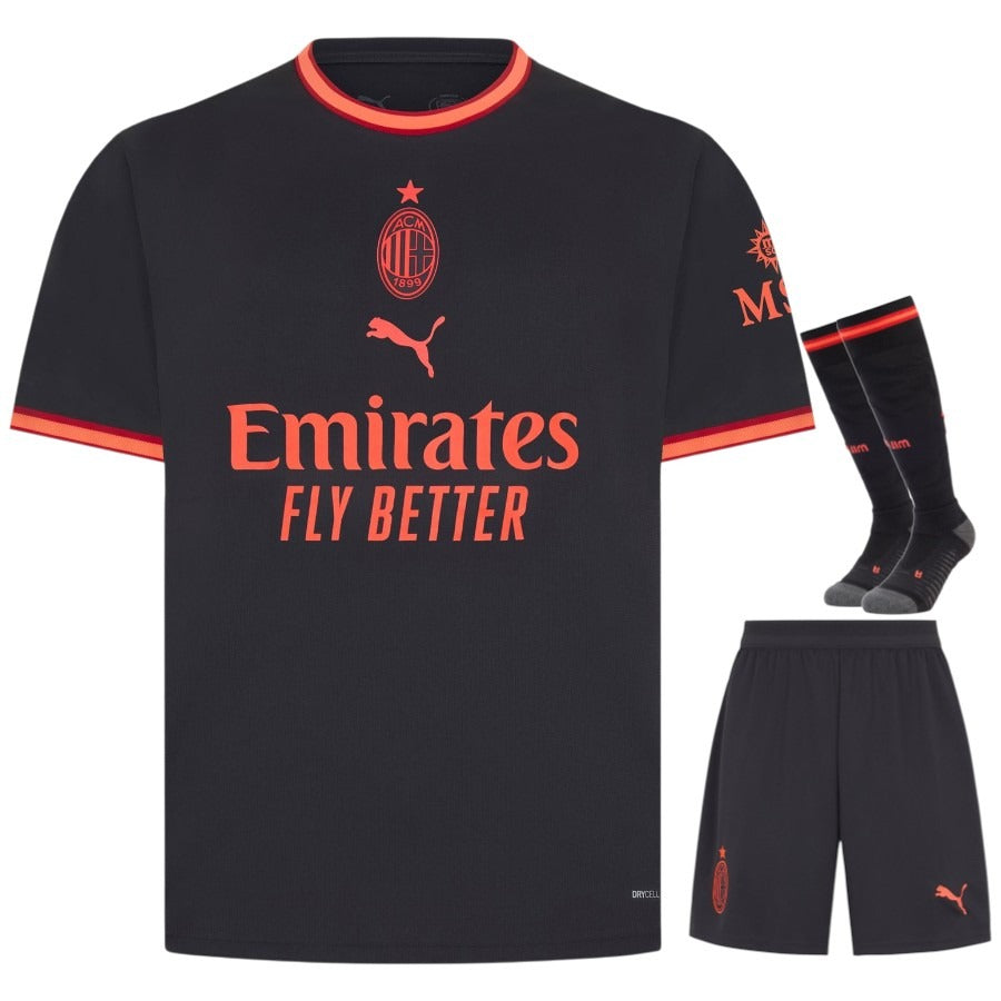 AC Milan derde shirtset voor kinderen 2026/27