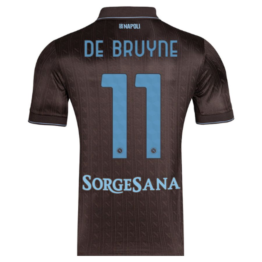 Tercera camiseta del SSC Nápoles De Bruyne para hombre 2025/26