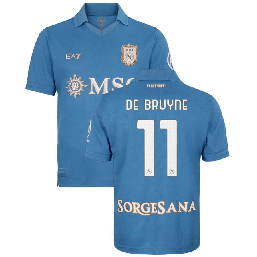 SSC Napoli Home De Bruyne Jersey for Men 2026/27